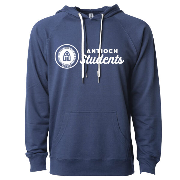 Independent Trading Co. Icon Lightweight Loopback Terry Hooded Sweatshirt - Printed Logo Thumbnail