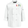 Eight Knot Button Chef Coat with Thermometer Pocket Thumbnail