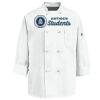 Eight Knot Button Chef Coat with Thermometer Pocket Thumbnail