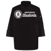Ten Pearl Button Black Chef Coat Thumbnail
